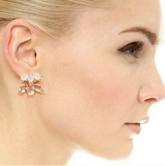 KATE SPADE | Blushing Blooms Ear Jackets - Picture 2 of 5